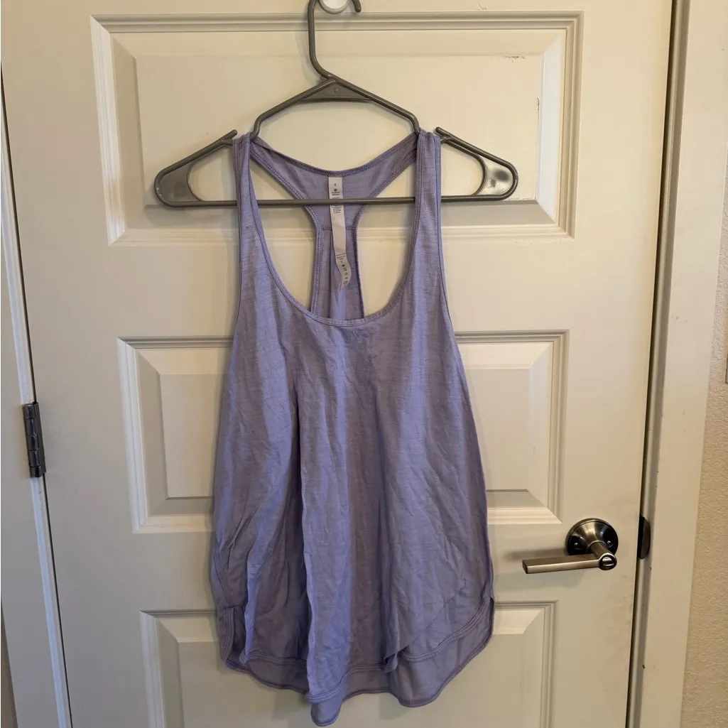Lululemon Racerback Lilac Tank Top - Image 2