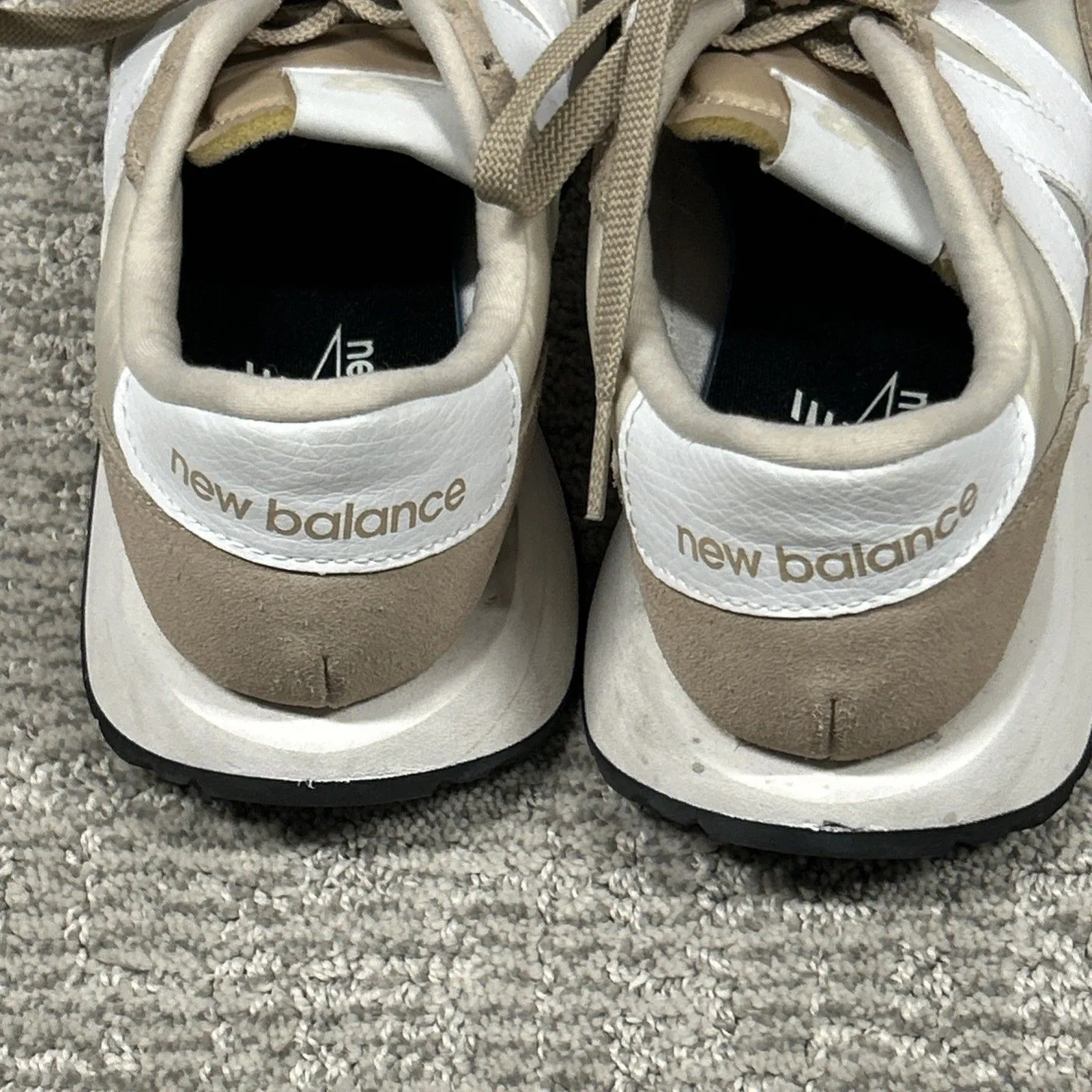 New Balance Shoes Womens 8 Sneakers WS237YB Brown Beige Comfort Casual - Image 8