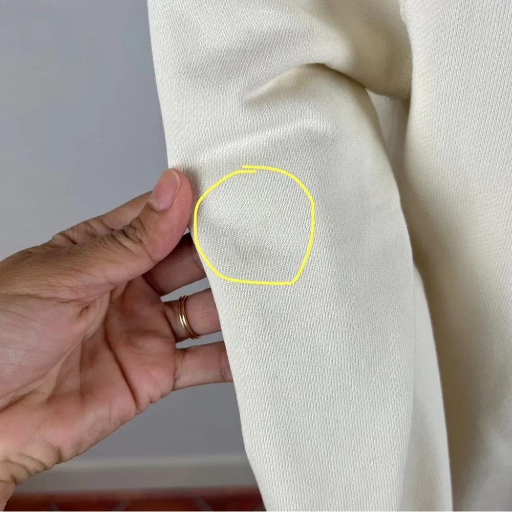 J. Crew Cream Metallic Beaute Sweatshirt - Image 83