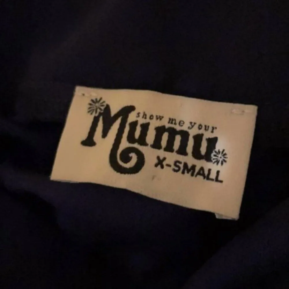 Shoe Me Your MuMu Princess Ariel maxi skirt Rich Navy XS - Image 4