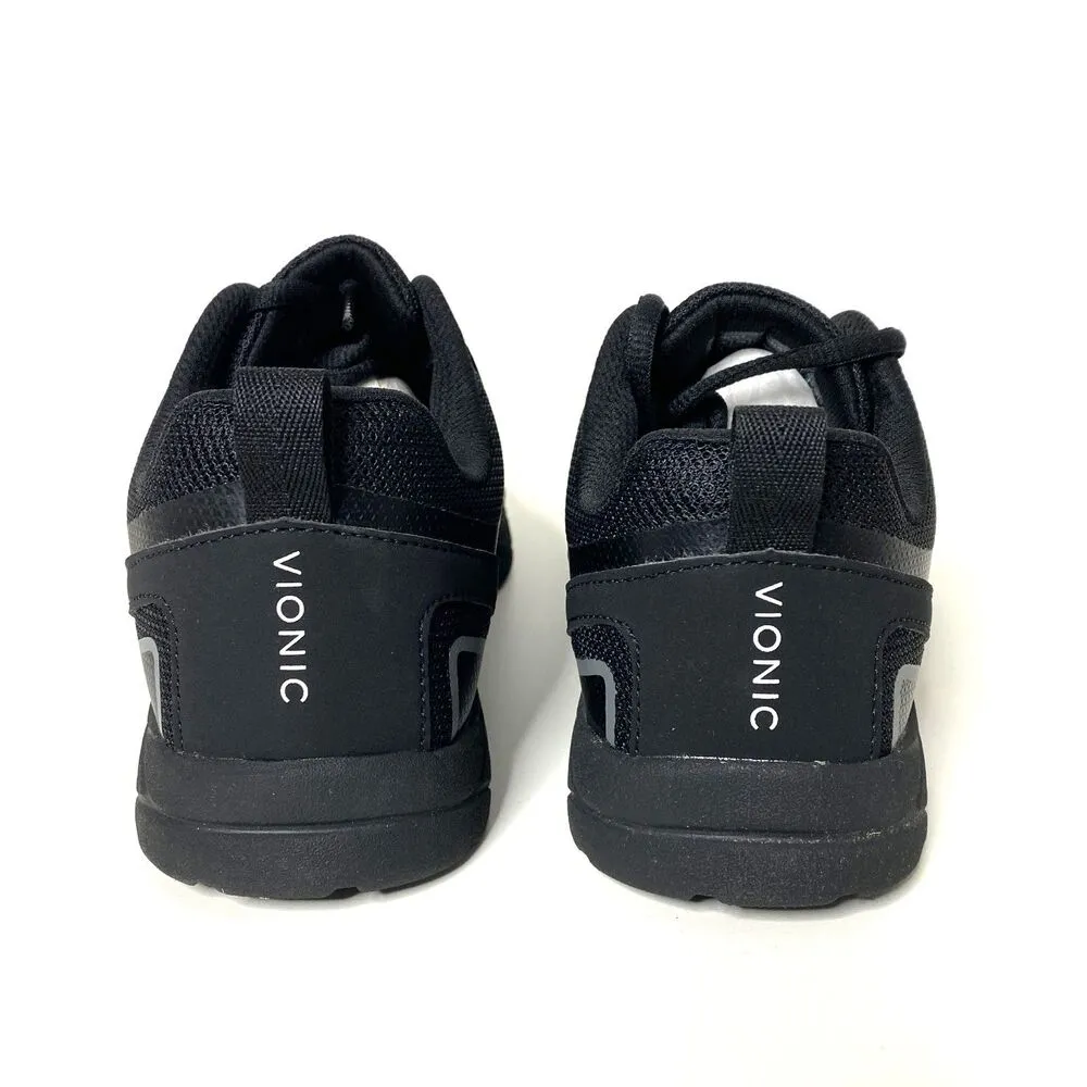 NWB Vionic Miles II Womens Black and Charcoal Lightweight Comfort Sneaker Sz 6.5 - Image 2