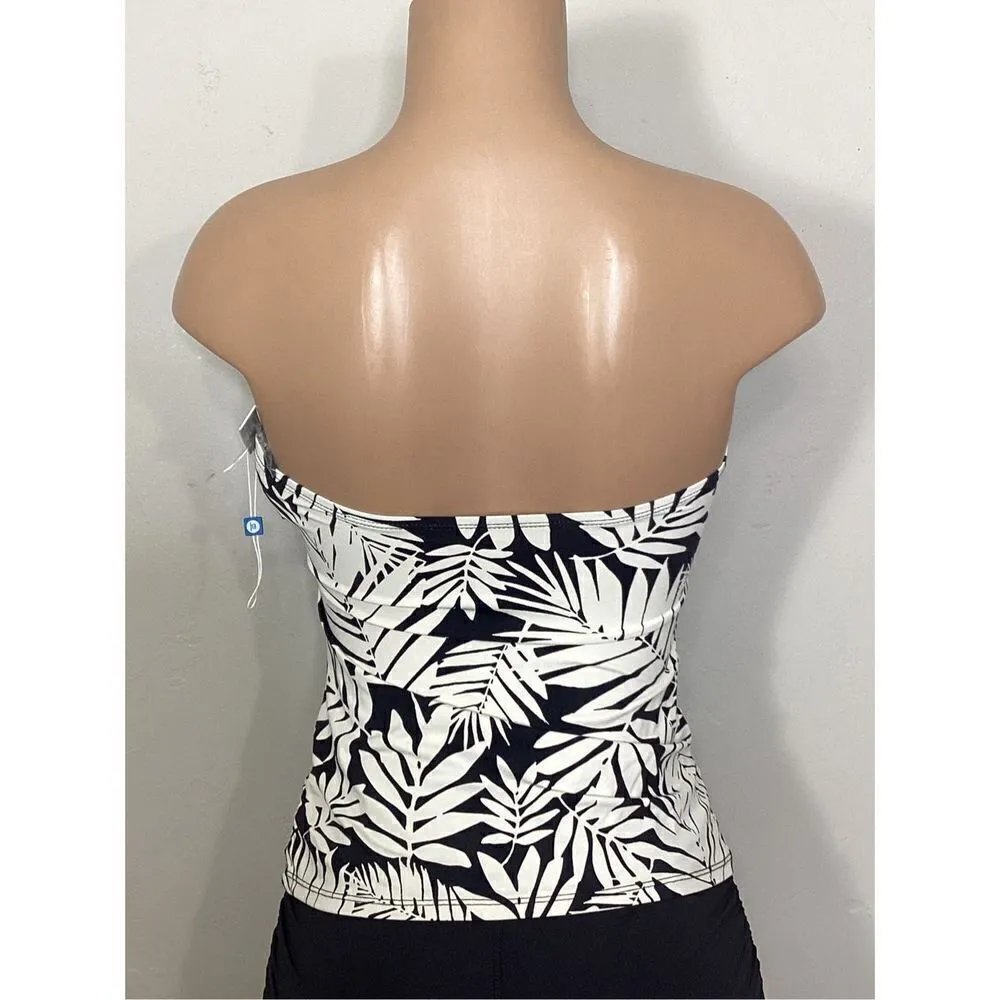 New. Bleu Rod Beattie fern tankini top. Size 8. Retails $91 - Image 4