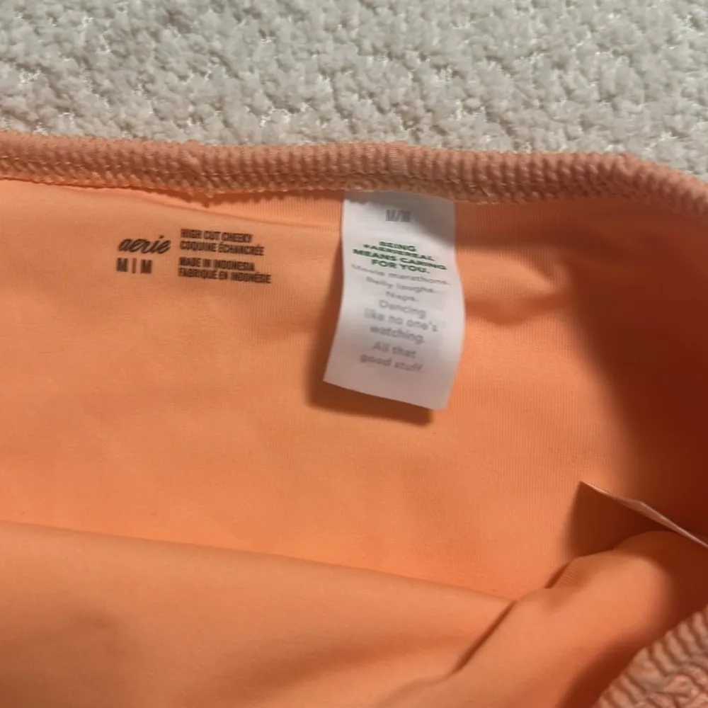 NWT Aerie Rib High Waisted Cheeky Bikini Bottom - Image 2