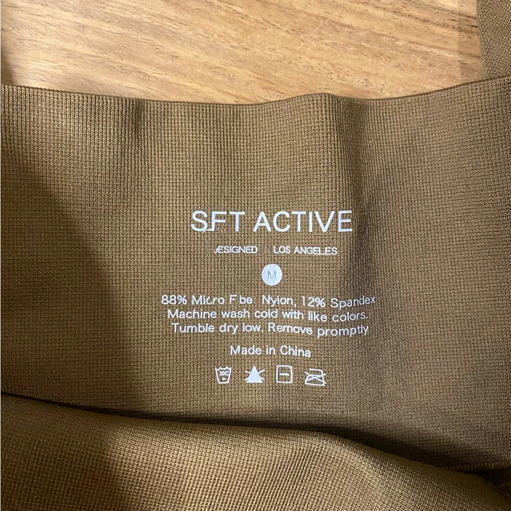 Set Active Sculptflex Penny Brown Leggings Size M - Image 5