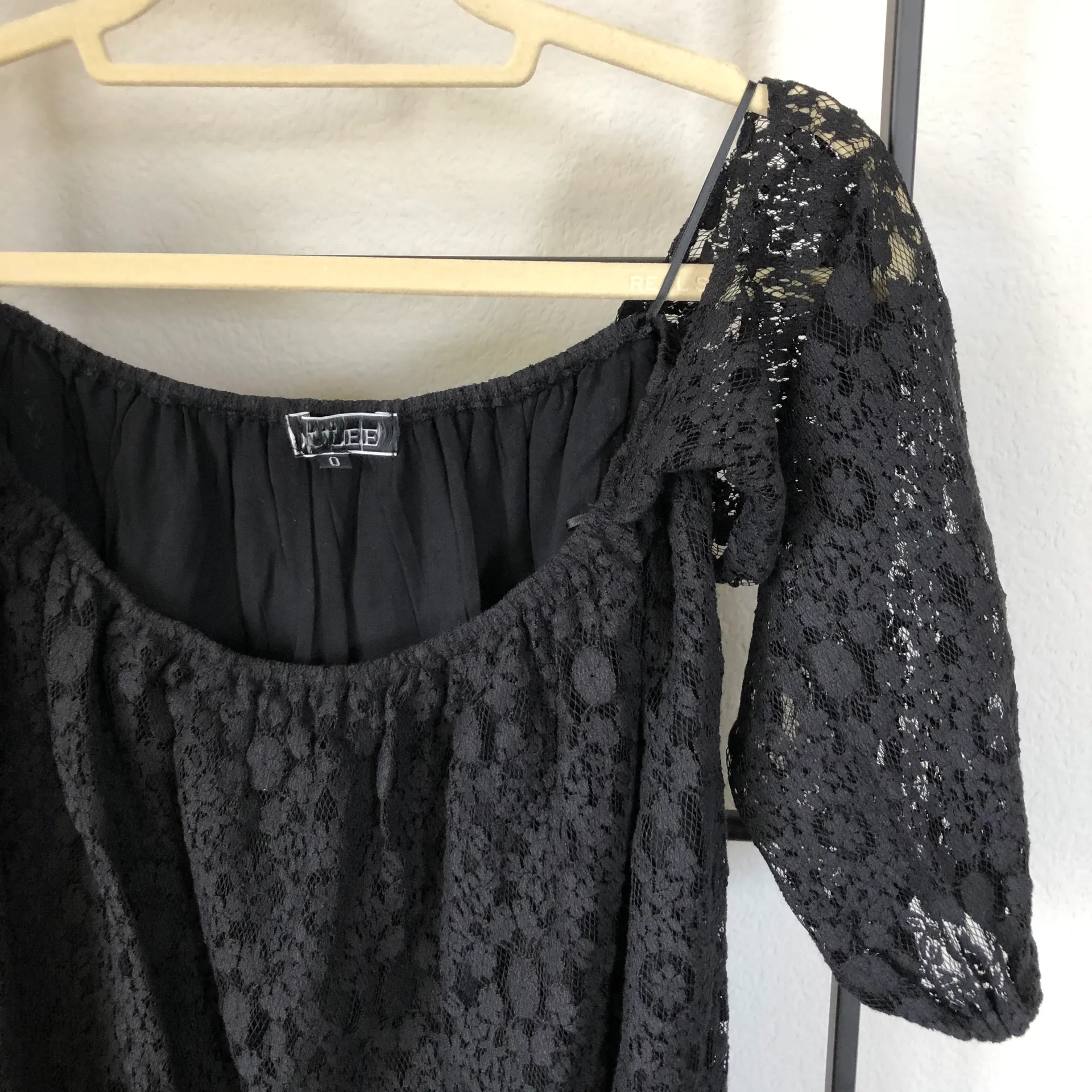 Boulee Audrey Black Lace Dress - Image 4