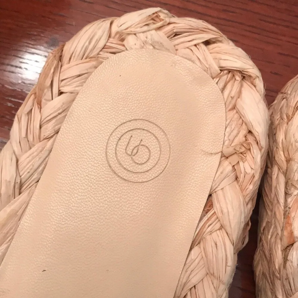 UO Willow Knotted Raffia Jute Plaid Sandal - Image 8