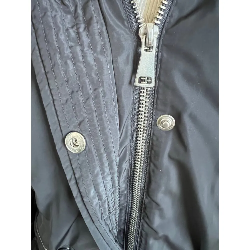 Mossimo Supply Co Long Rain Coat Size Small Gray - Image 9