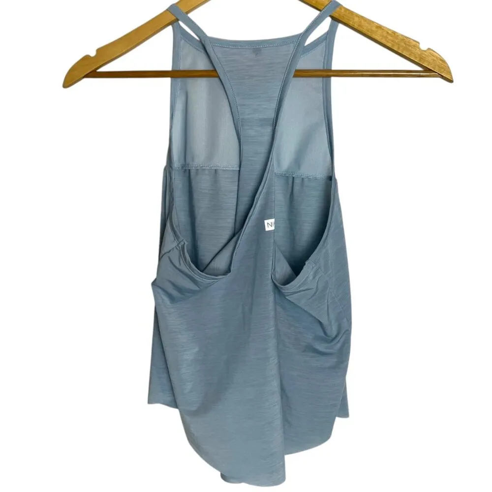 Gymshark X‎ Nikki Blackketter Women's M Tank Top Powder Blue Sporty Athletic - Image 3