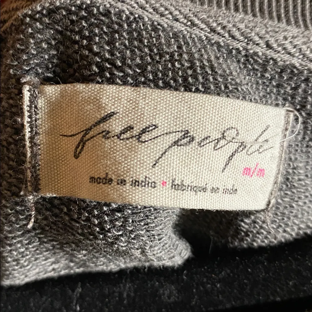 Free People Cool Rider Embellished Pullover Sweater. - Image 6