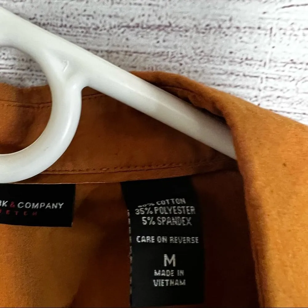 New York & Company Womens Professional Style Blouse Sz M Size M - Image 9