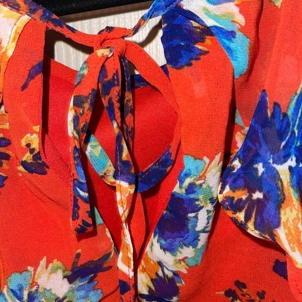 As U Wish Floral Cold Shoulder Mini Dress​ - Image 5