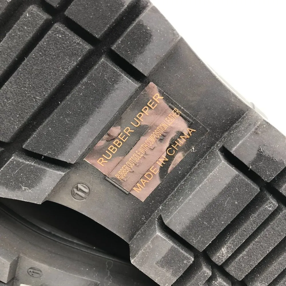 Everlane Shoes The Rain Boot Ankle Rubber Slip On Black Size 11 - Image 11