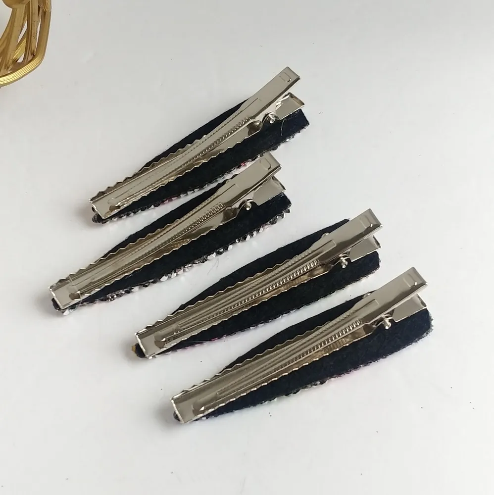 Set of 4 Mermaid Oversized Hair Clips Blue - Image 4