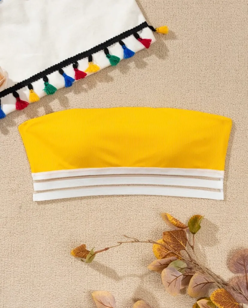 bandeau top swimwear - Image 2