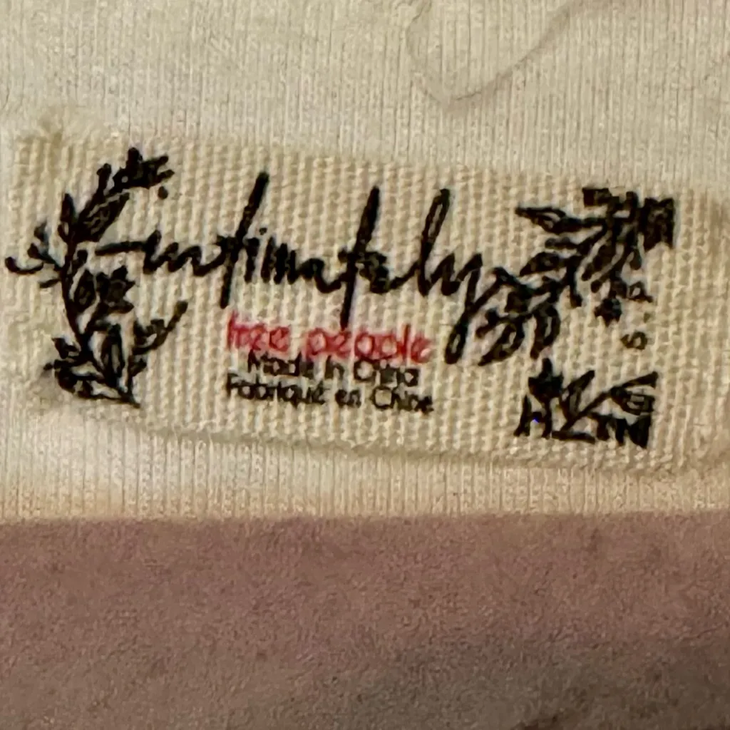 NWOT Free People Intimately Paper Planes Balletcore Ivory Ruffle Bodysuit Sz XS - Image 6