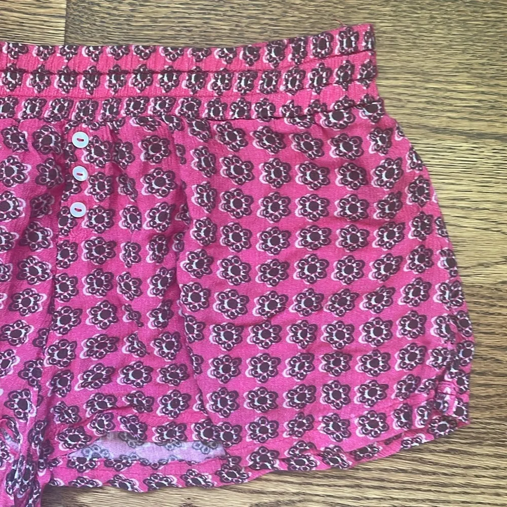 Urban Outfitters Out From Under Riviera Lounge Shorts Pink Combo Pattern Size S - Image 6