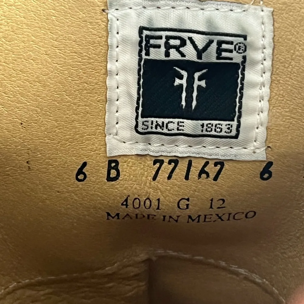 Frye Melissa Button Cognac Boots - Size 6 - Image 11