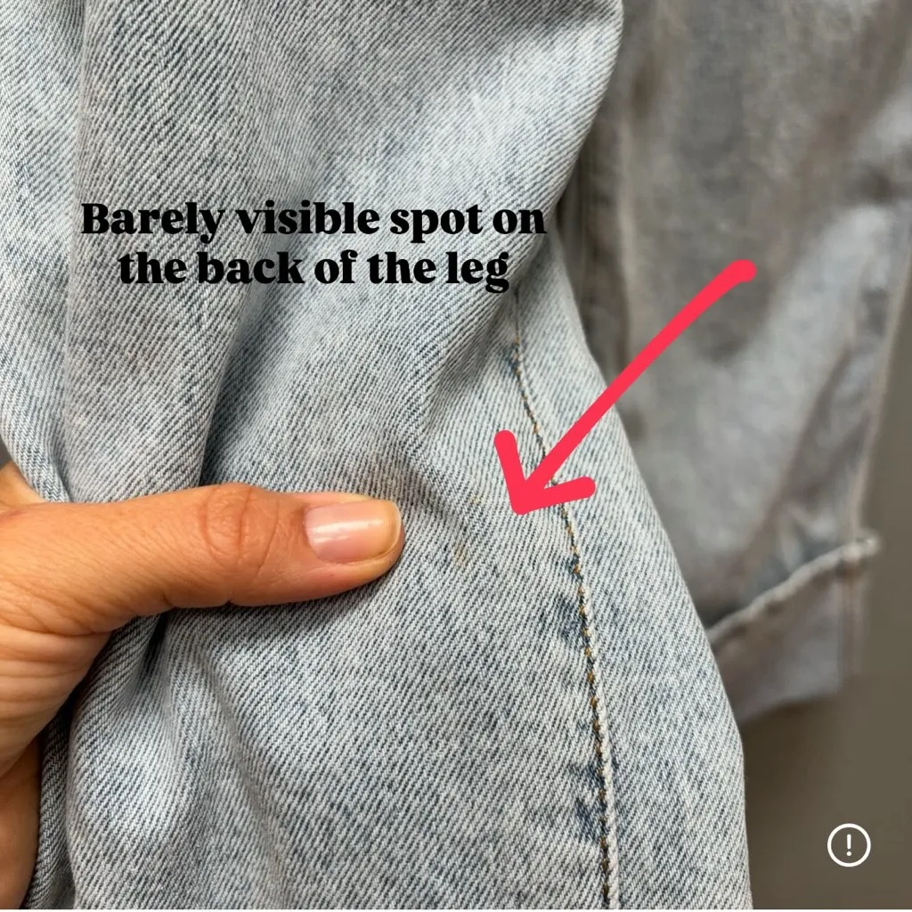 WeWoreWhat Denim Overalls in Light Blue Wash XS - Image 9