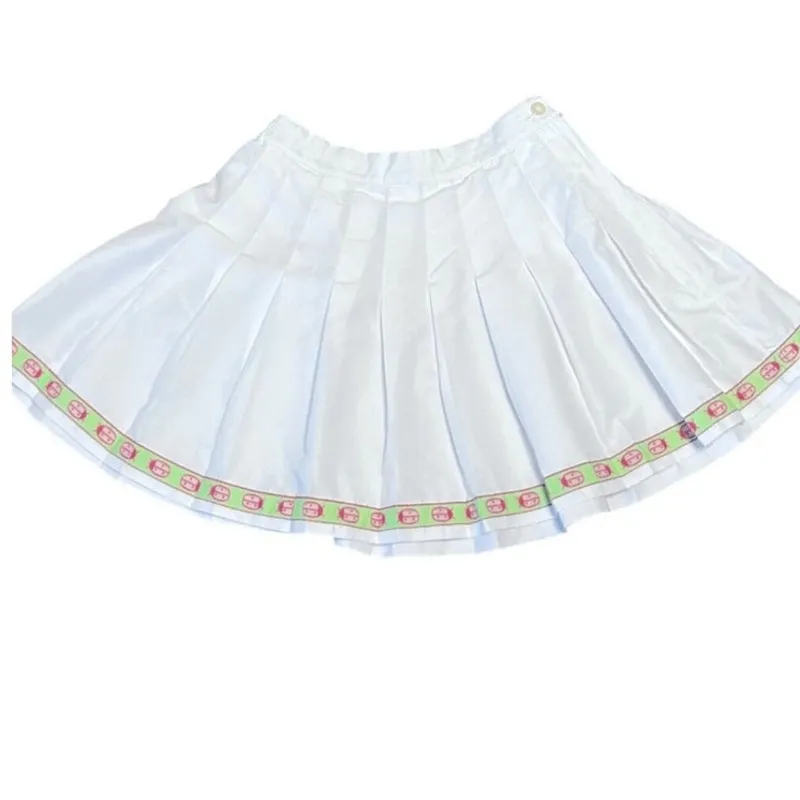 Lilly Pulitzer Steff Godet Ladybug Pleated Tennis Skirt Size 2 Rare Label - Image 4