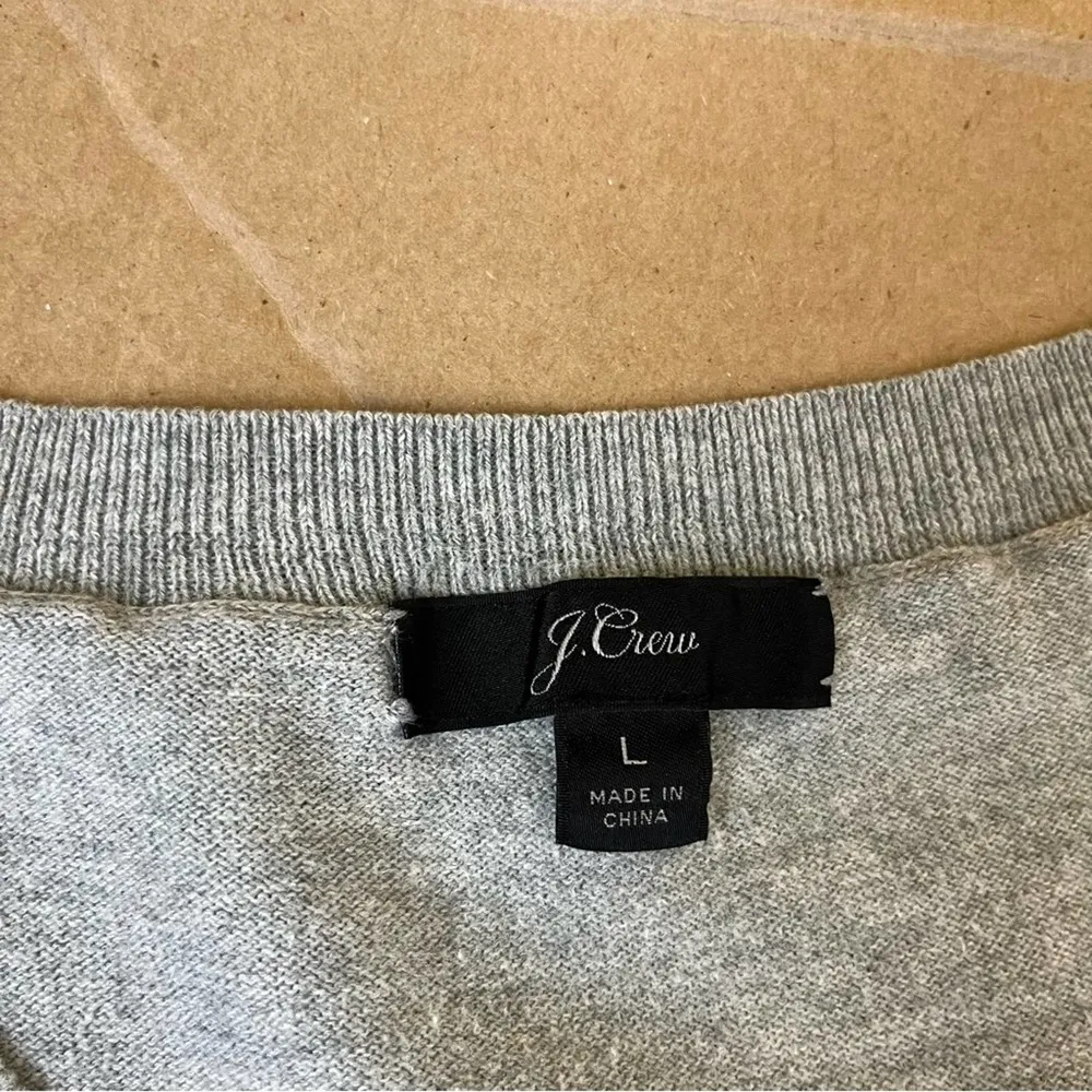 J. Crew Crew Neck Knit Tank in Grey - Image 8