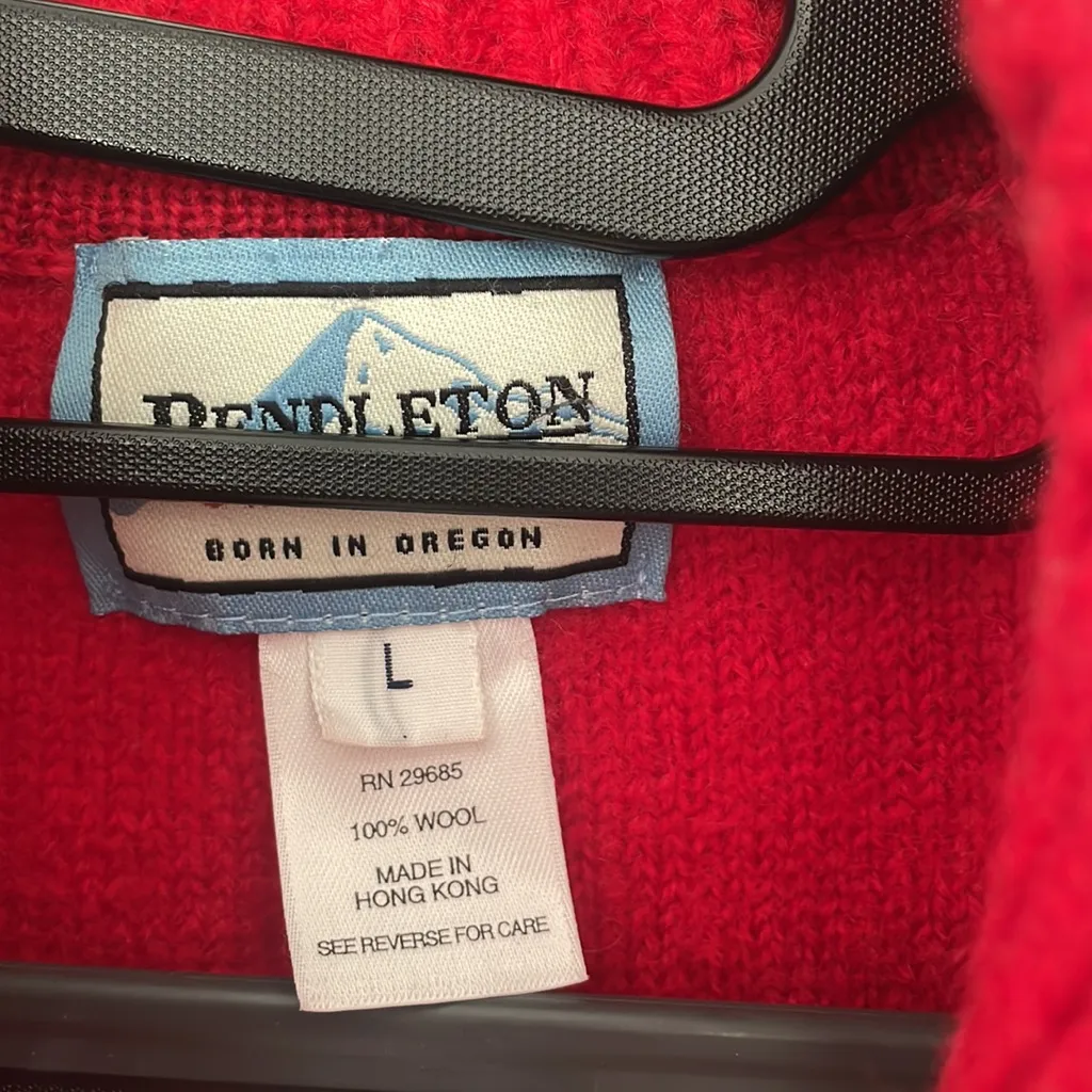 Pendleton Vintage Women’s  Wool Sweater Vest Button Down Large 🥰 ⭐️ - Image 2