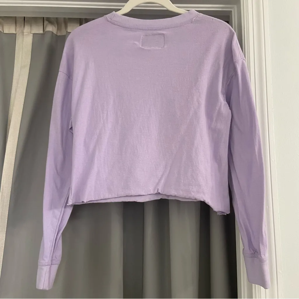 CHAMPION Crop Tee Lilac Medium - Image 5