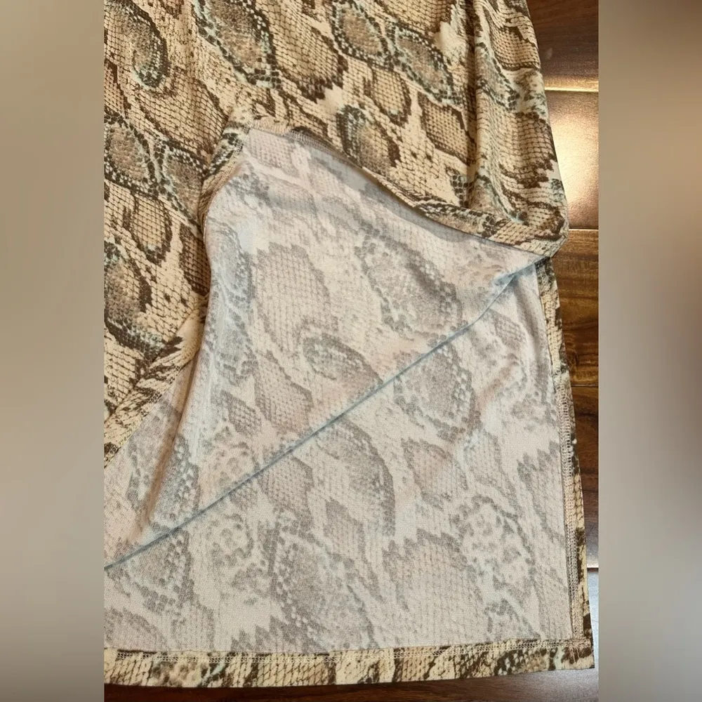 Fourteenth Place Snake Print Maxi Dress - Image 2