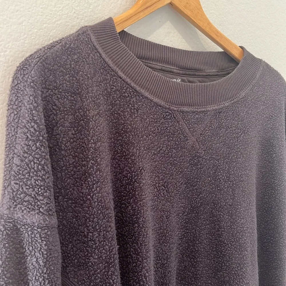 Aerie Cozy Good Vibes Inside Out Sweatshirt | Extra Small Oversized Fit - Image 2