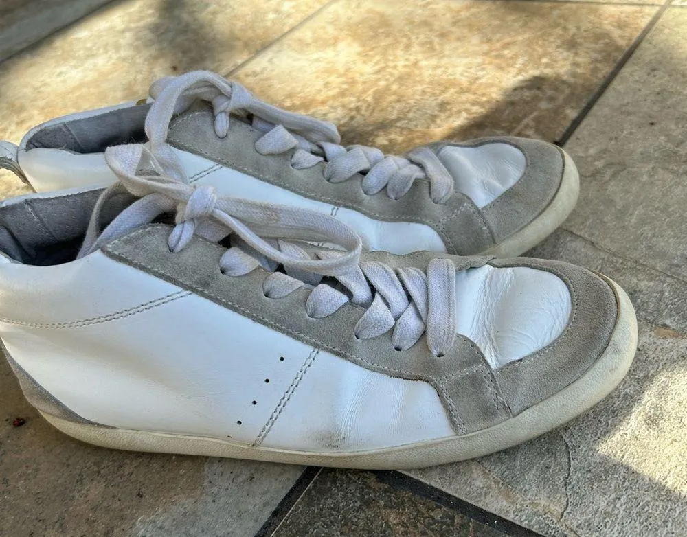 Leather Hightops! 8/1/2M - Image 4