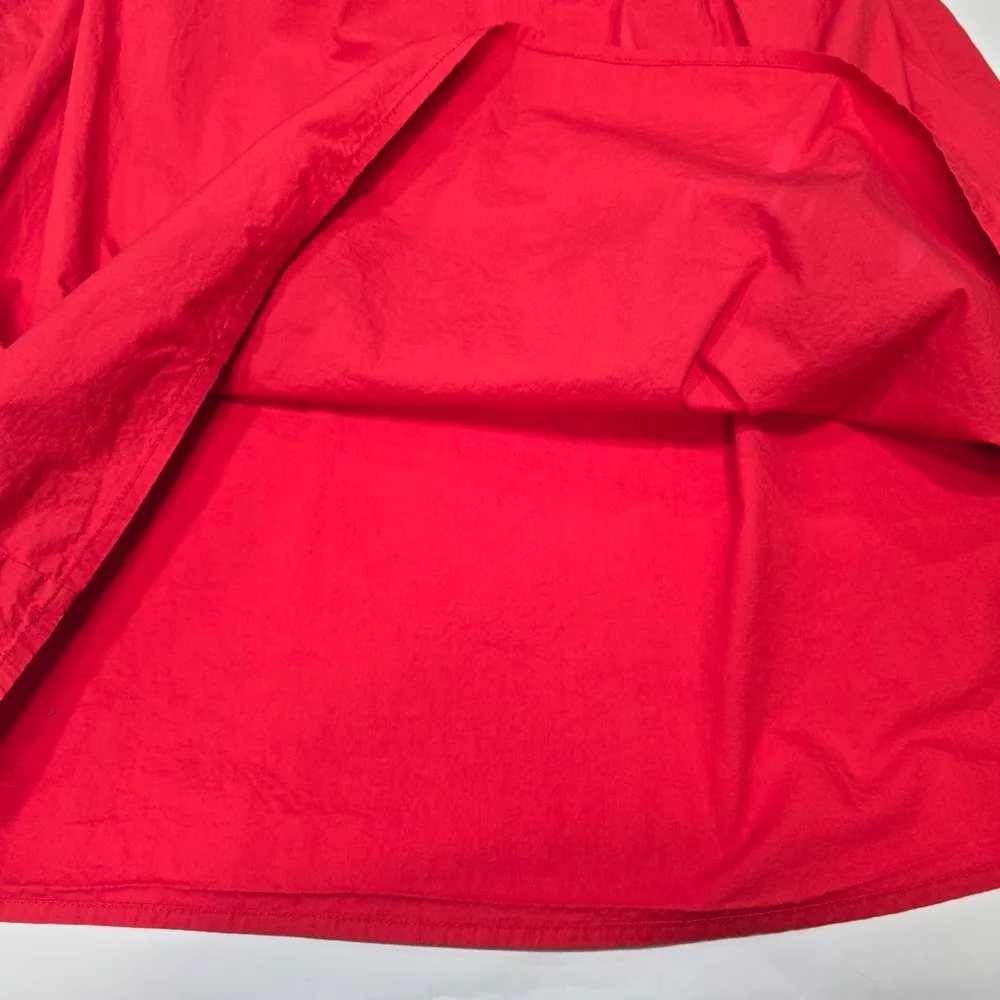 FAITHFULL THE BRAND Madella Midi Dress in Cherry Tomato - Image 8