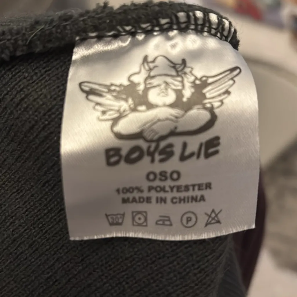 Boys Lie ‘Kennedy’ Charcoal Beanie - Image 5