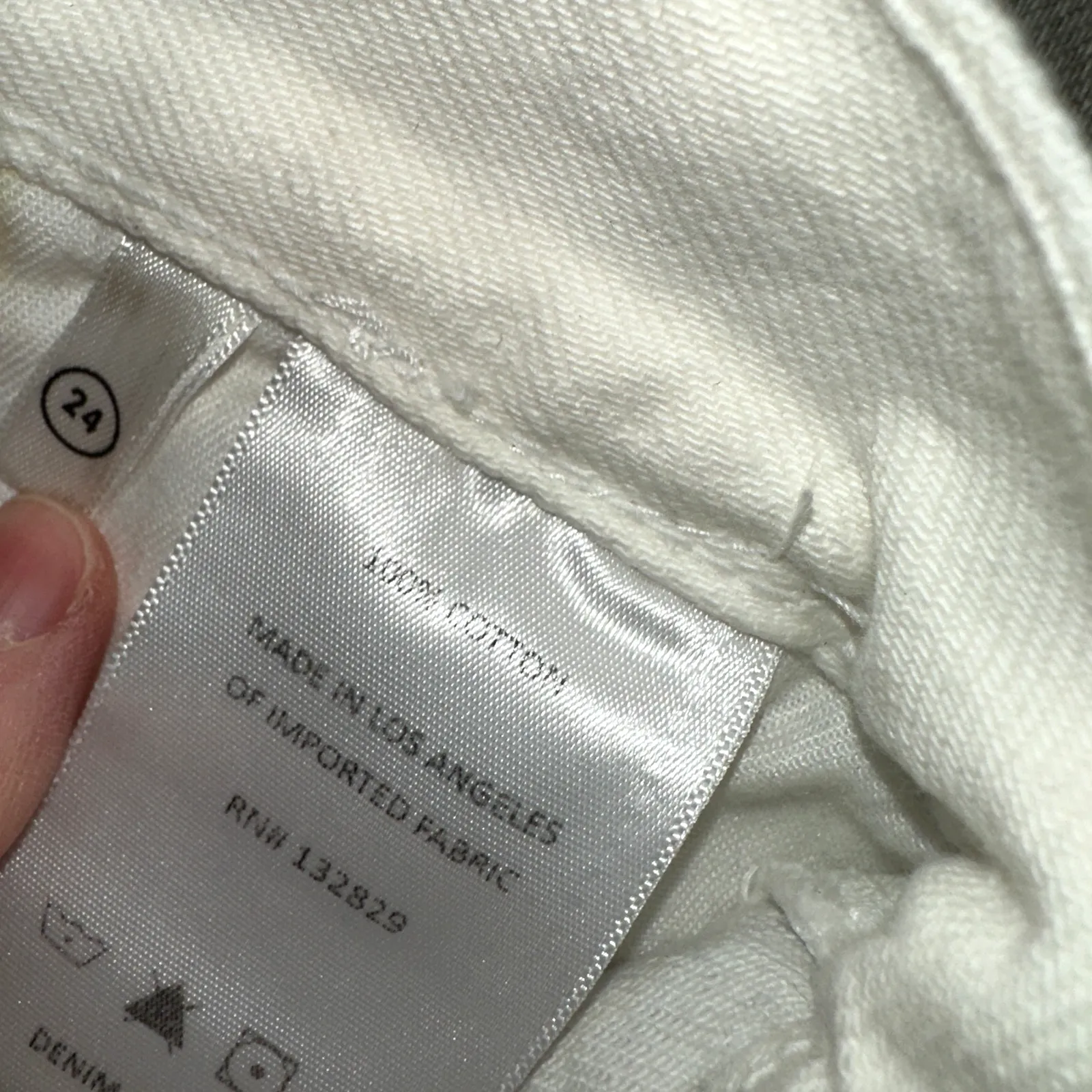 GRLFRND Camo Cargo Jean Grey SIZE 24 Camoflage Slouchy Low Rise Baggy $295 NEW - Image 11