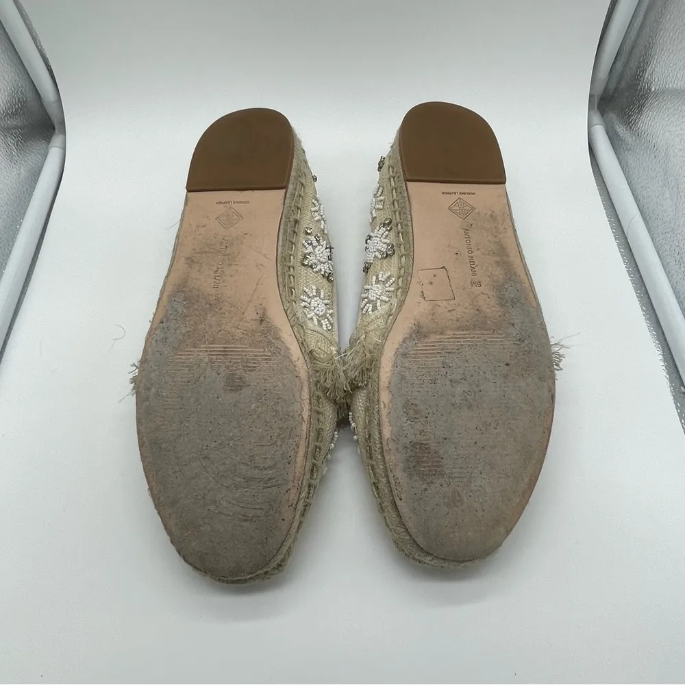 Dacora Bead Embellished Tassel Espadrilles - Image 9