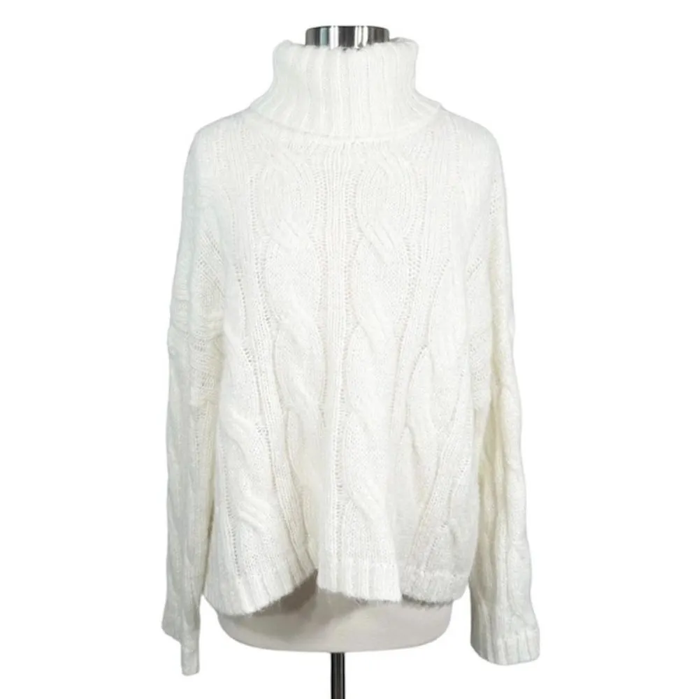 Tularosa Greta Turtleneck Sweater in Ivory - Image 14