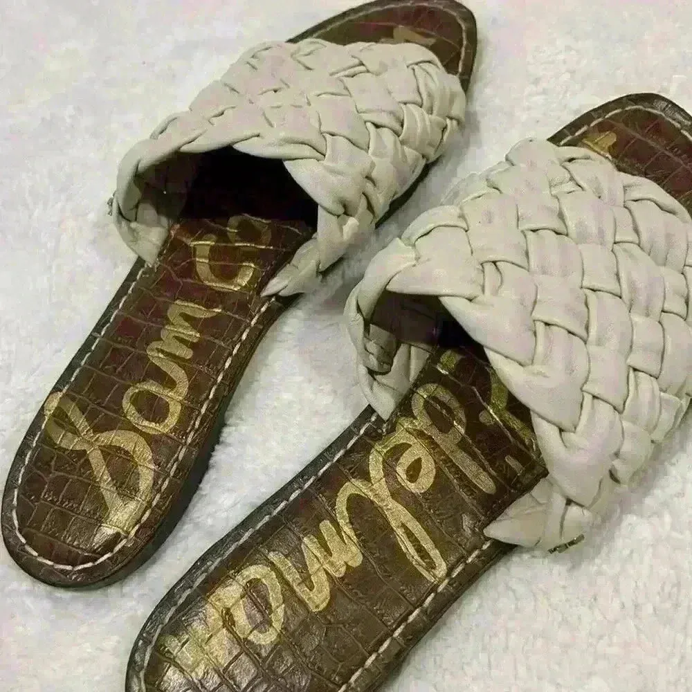 Sam Edelman Women's Griffin Woven Slide Sandals Size 11M‎ - Image 4