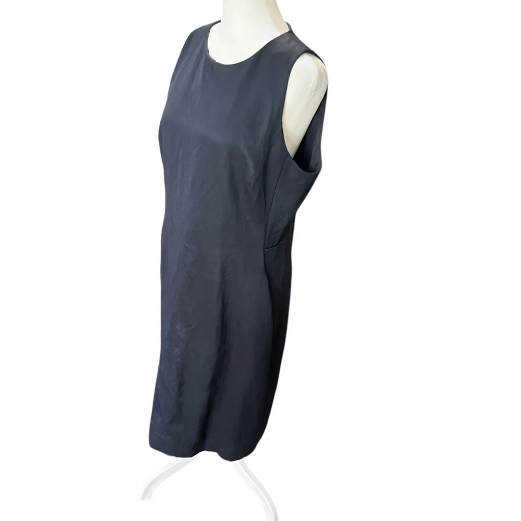 M.M.LaFleur Constance Everyday Twill Dress Navy Night Size 10 Career Sheath - Image 5