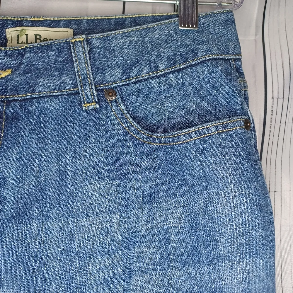 L.L.Bean Favorite Fit Curvy Jean 100% cotton - Image 6