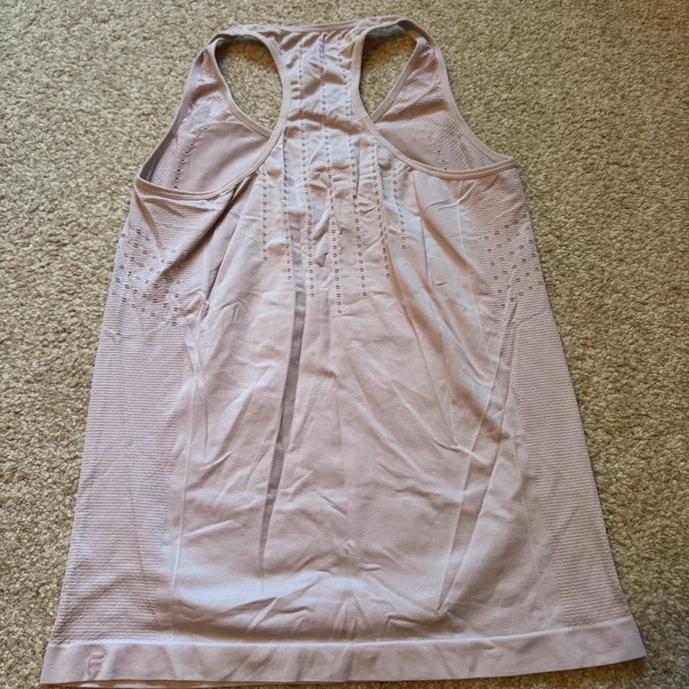 Light Pink Fabletics Racerback Tank Top - Image 2