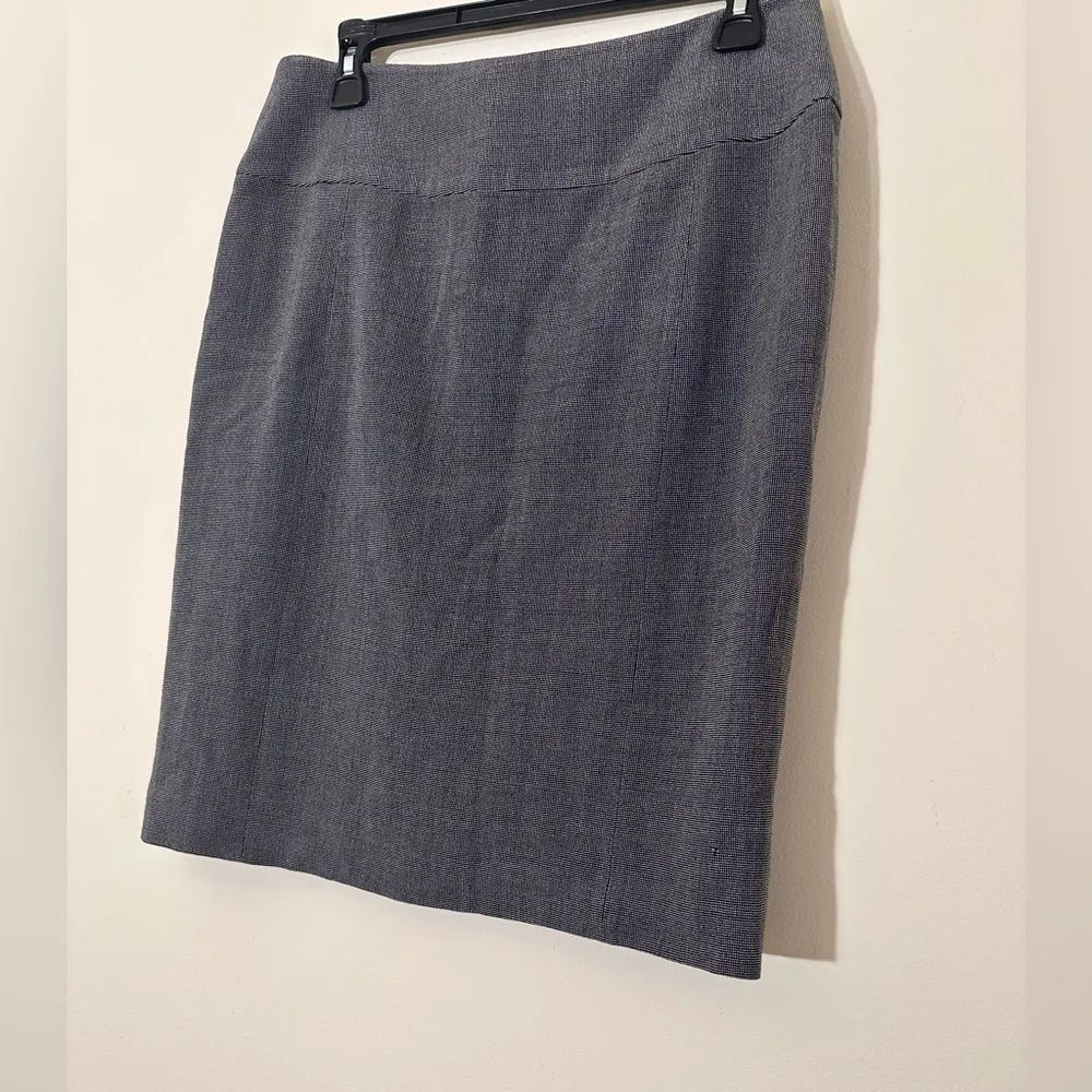 Armani Collezioni wool silk blend pencil skirt vintage size small Grey - Image 6