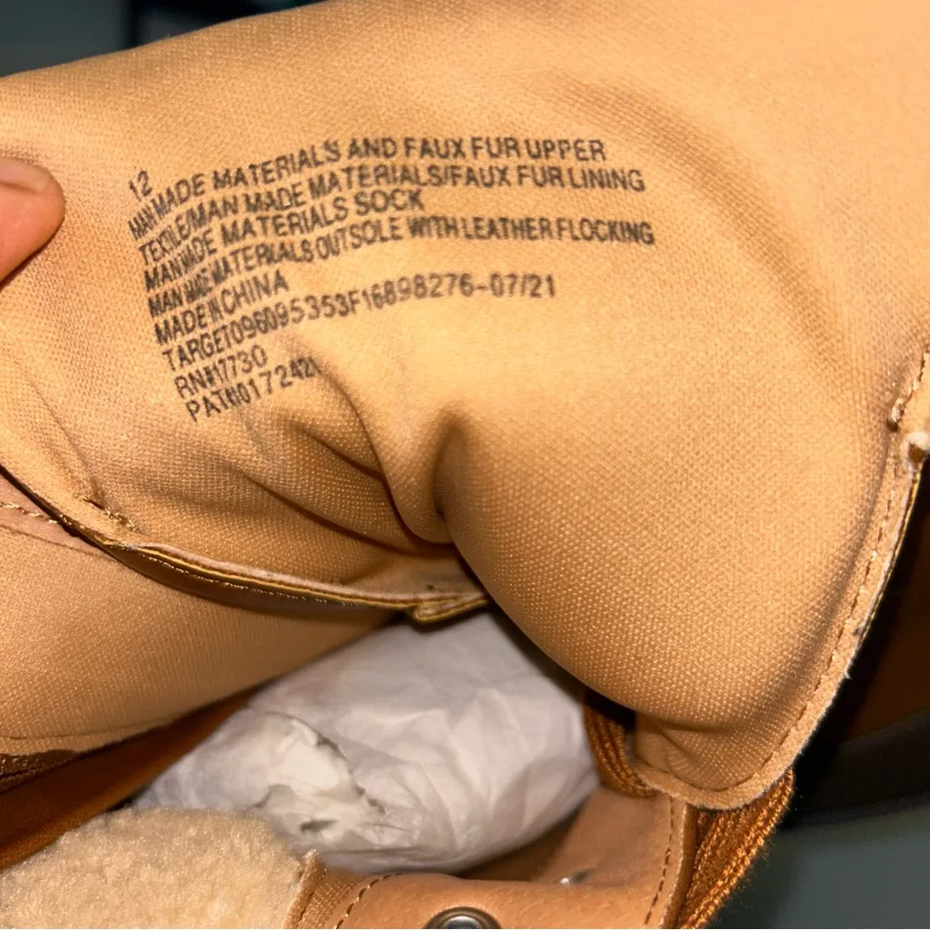 Universal Thread Brown and Tan Winter Boots - Image 9