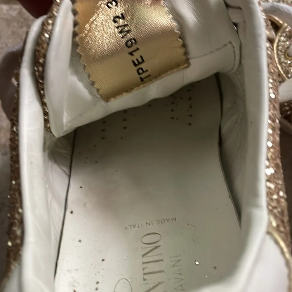 VALENTINO GARAVANI Glitter Flycrew Sneakers - Image 16