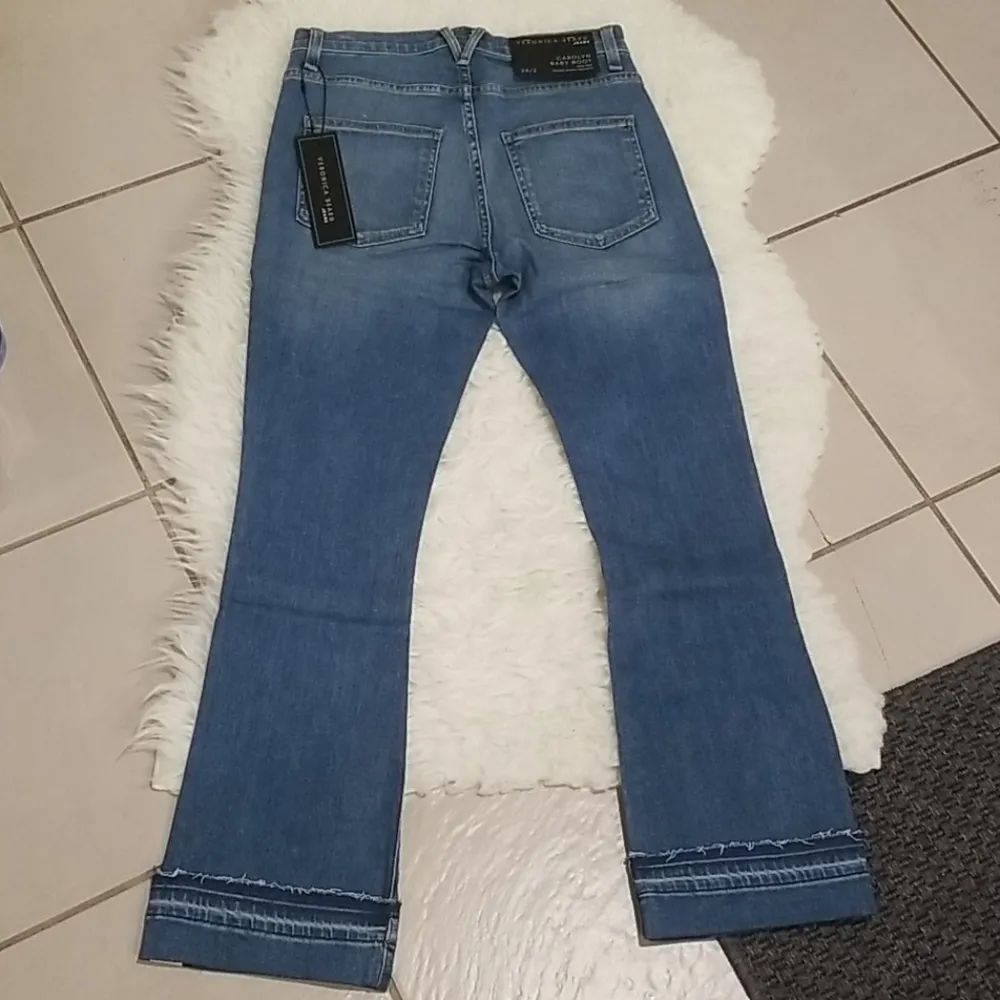 đź’•VERONICA BEARDđź’• Carolyn High-Rise Baby Boot Jeans ~ Pacific Blue 26 NWT - Image 8