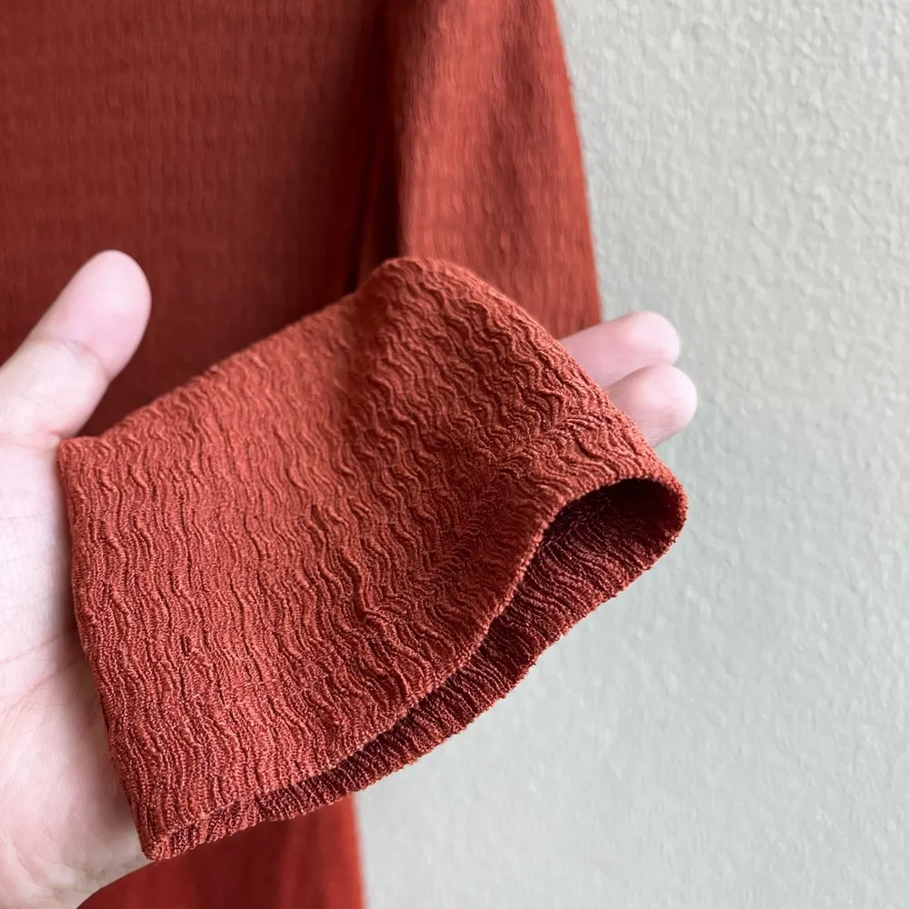 Maison Tara burnt orange dress Size 6 - Image 2