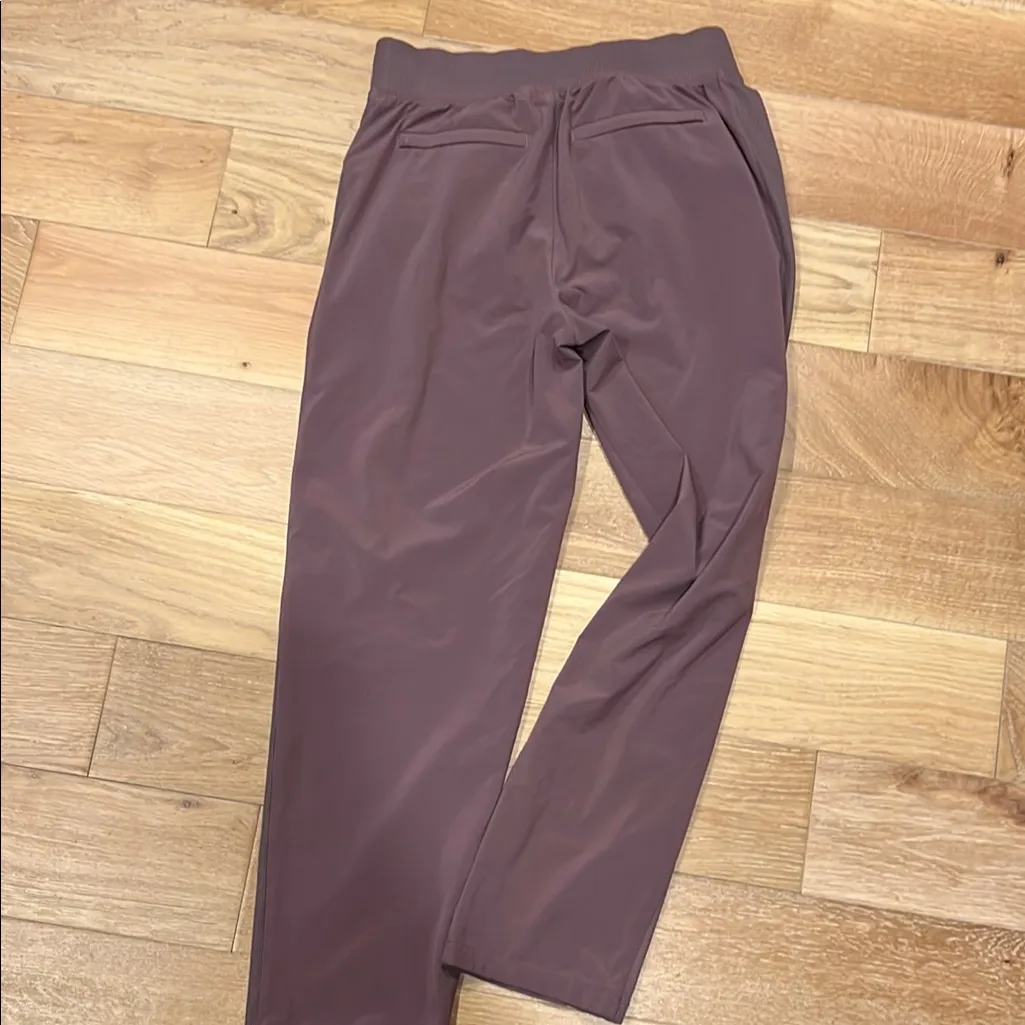 Athleta Brooklyn Purple‎ Ankle Cropped Pants size 2 - Image 4