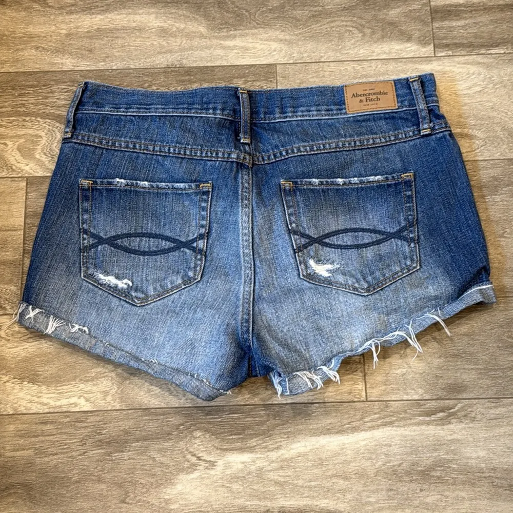 Abercrombie & Fitch A&F Denim Jean Shorts - Image 5