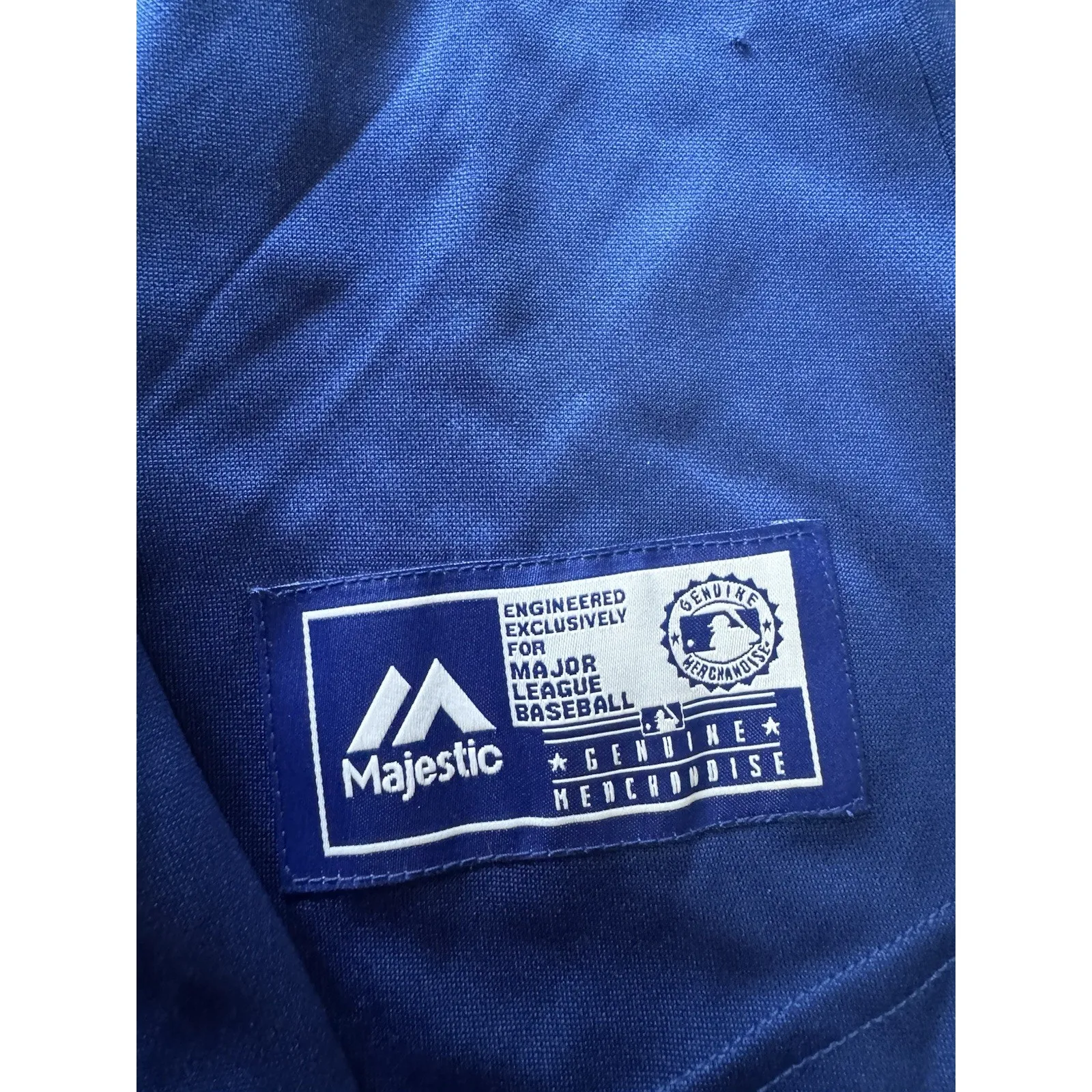 Majestic MLB New York Mets Button Down Women Jersey Size XL Athleisure Preppy - Image 7