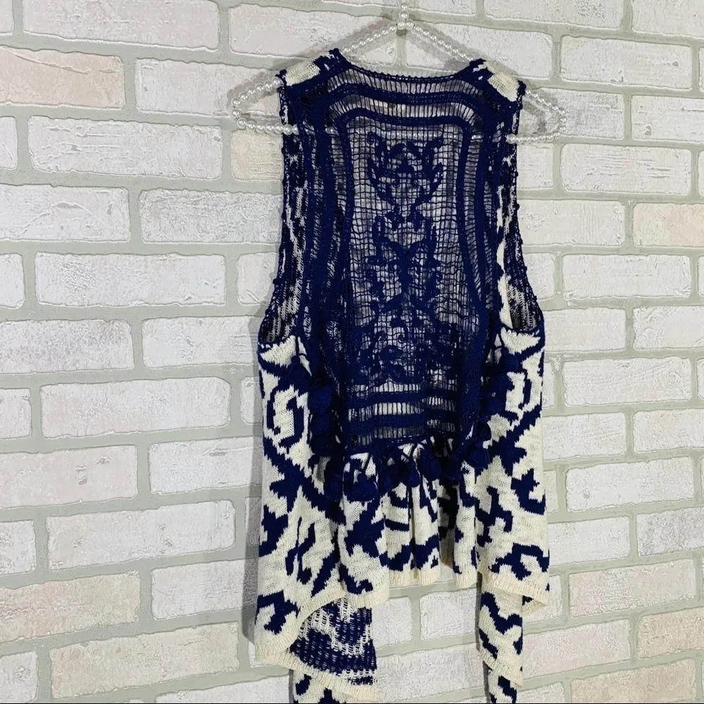 Anthropologie Moth Tursen Netted Tassel Ve… - Image 9