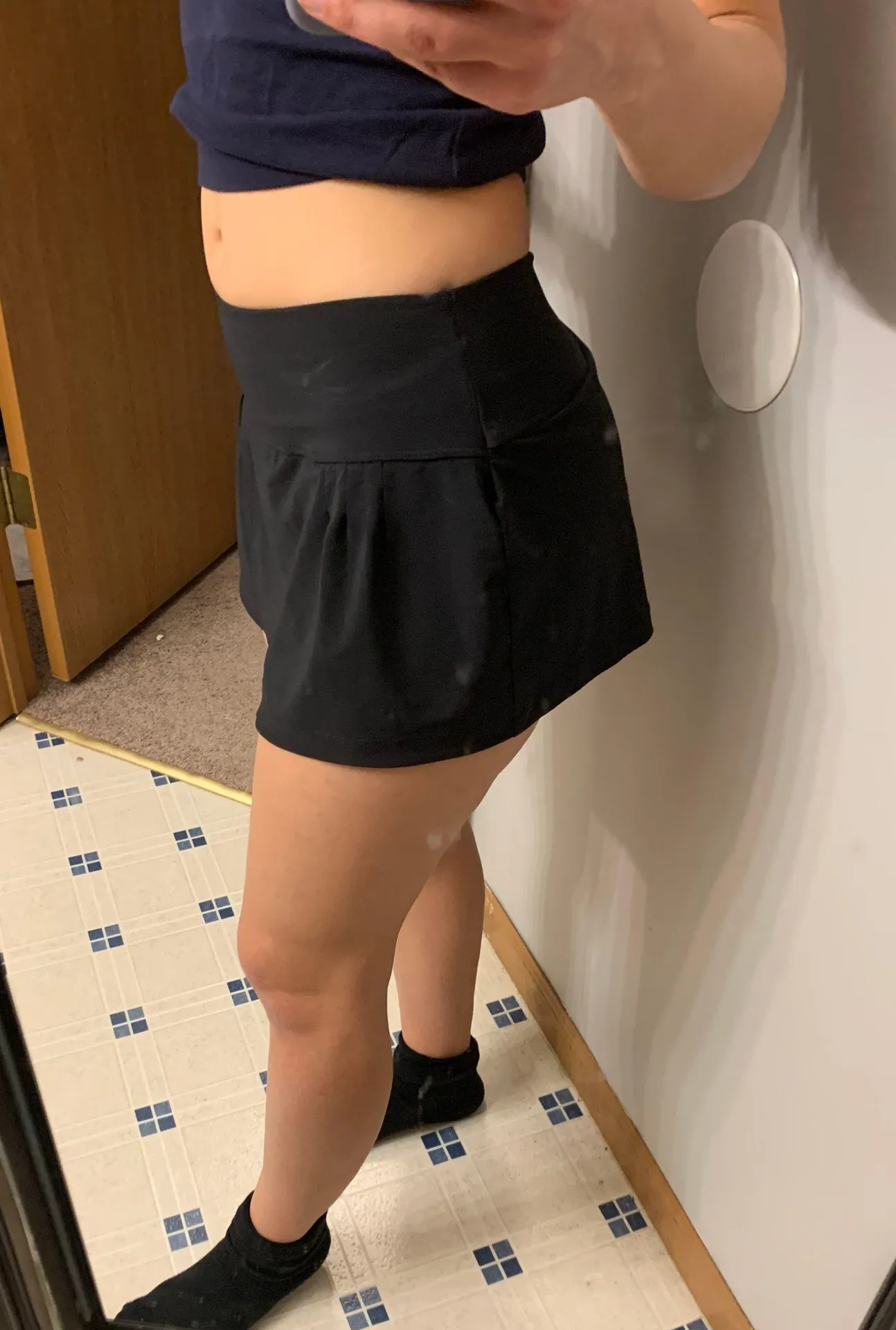 Nike Dri-Fit Black Skort - Image 3