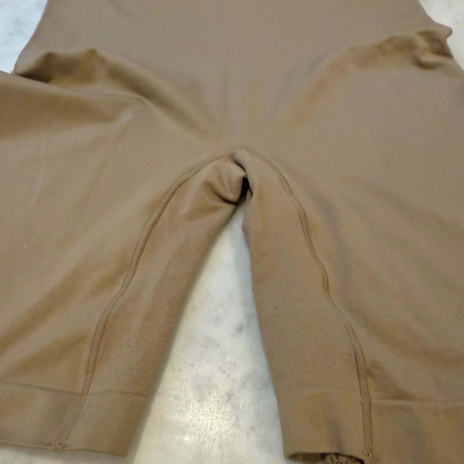 Soma Seamless‎ High Waist Thigh Shaper Panties Beige Smoothing M/L Tan Size M - Image 2