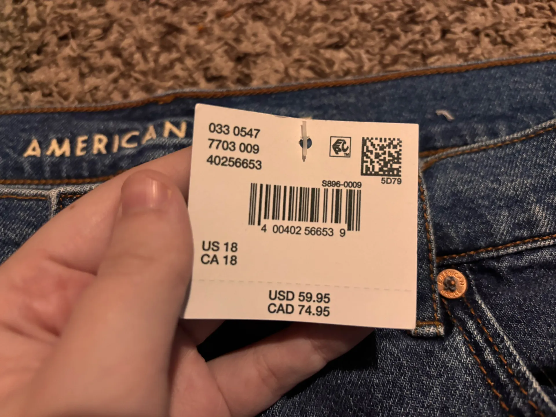 NWT   Jean Shorts - Image 3